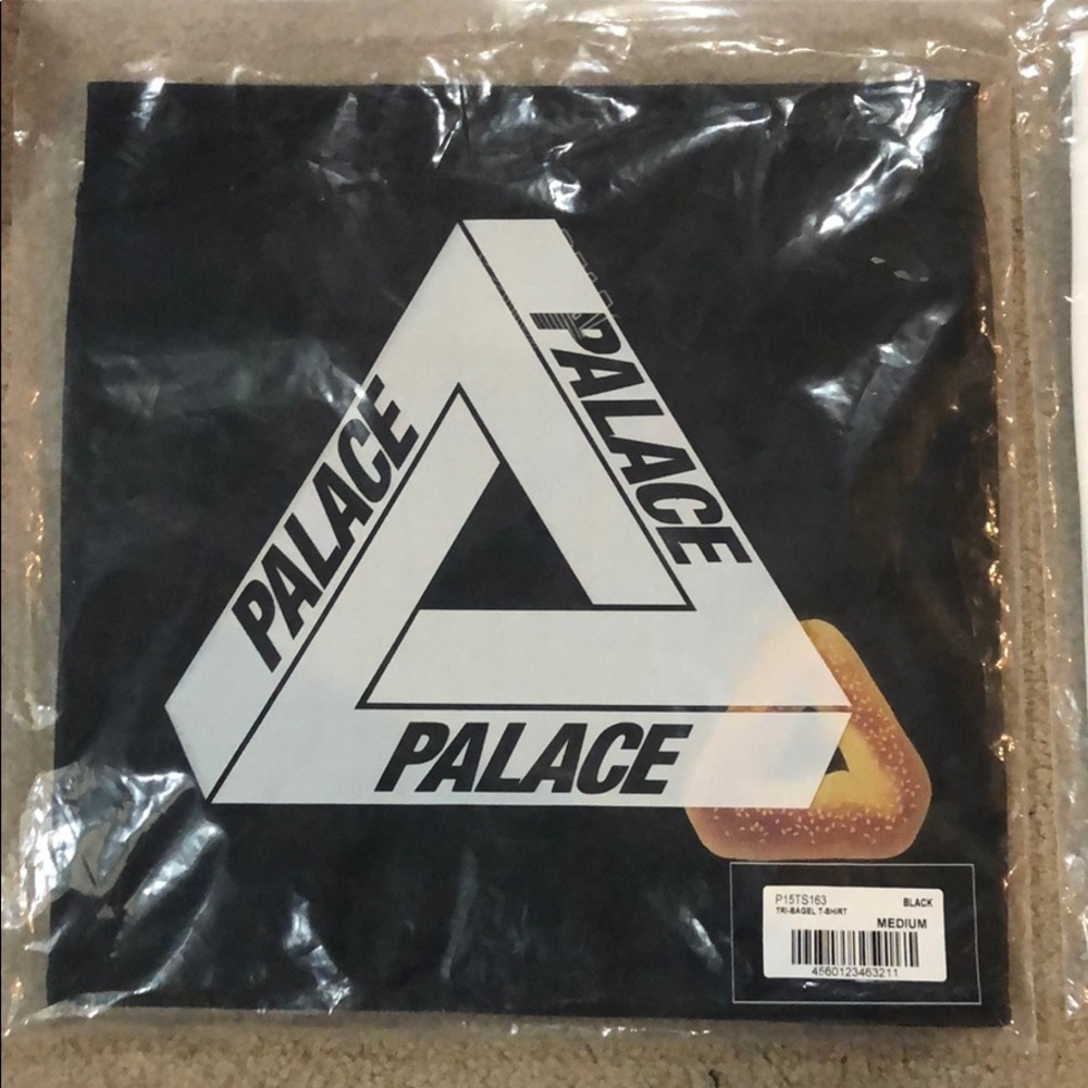 New still in package Tri-Bagel t shirts